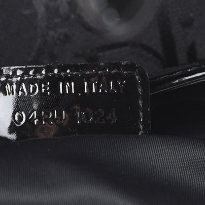 Christian Dior Monogram Saddle Bag Black 6 of 9