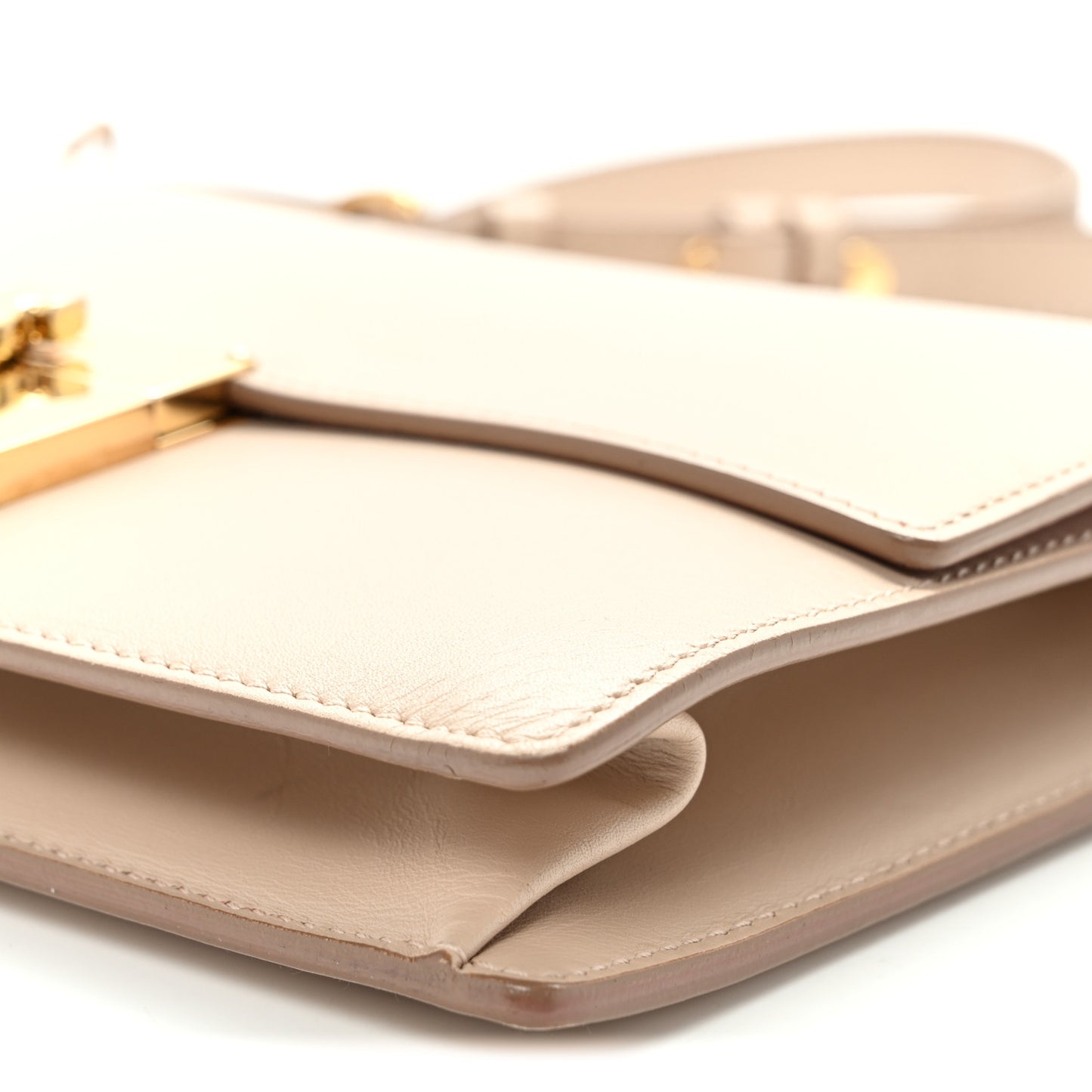 Calfskin Medium Aileen Bag Beige