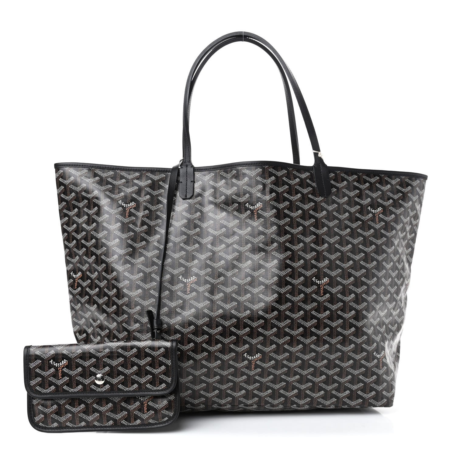 Goyard Goyardine Saint Louis GM Black 1 of 4
