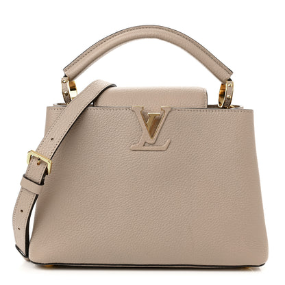 Louis Vuitton Taurillon Capucines BB Galet 1 of 10