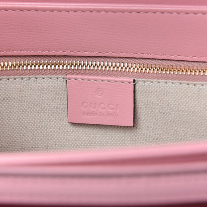Gucci Azalea Calfskin Horsebit 1955 Shoulder Bag New Cherry Red Wild Rose 8 of 10