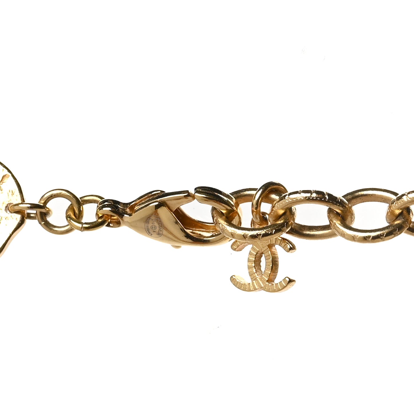 Crystal Pearl Papyrus Long Necklace Gold