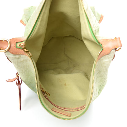 Louis Vuitton Denim Sunburst PM Messenger Vert 4 of 19