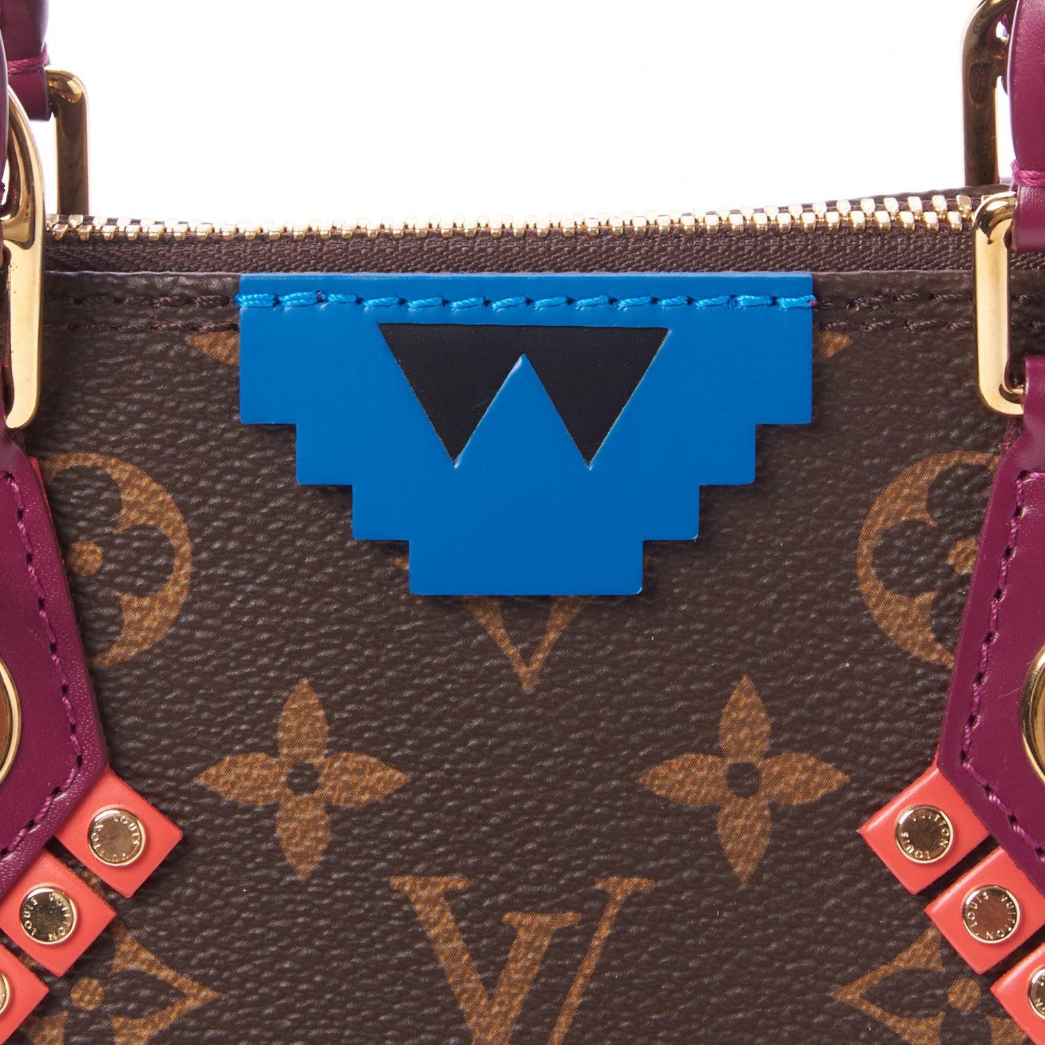 Louis Vuitton Monogram Totem Alma PM Magenta 8 of 9