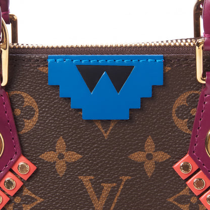 Louis Vuitton Monogram Totem Alma PM Magenta 8 of 9