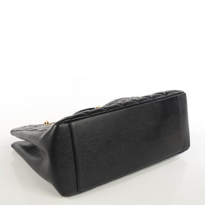Chanel Caviar Quilted Grand Shopping Tote GST Black 4 of 7