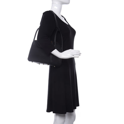 Hermes Taurillon Clemence Lindy 26 Black 2 of 13