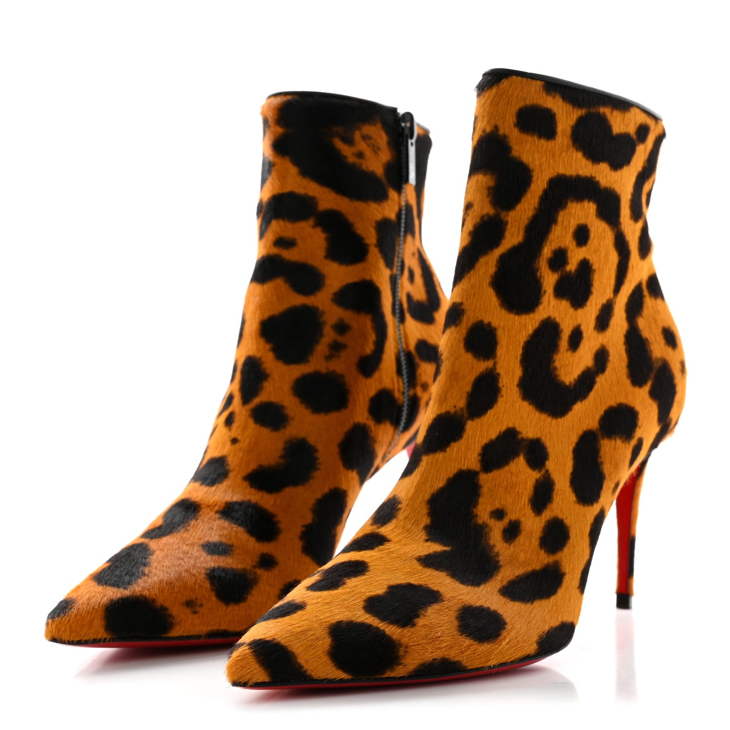 Pony Hair Leopard Print So Kate Booty 85 Ankle Boots 36