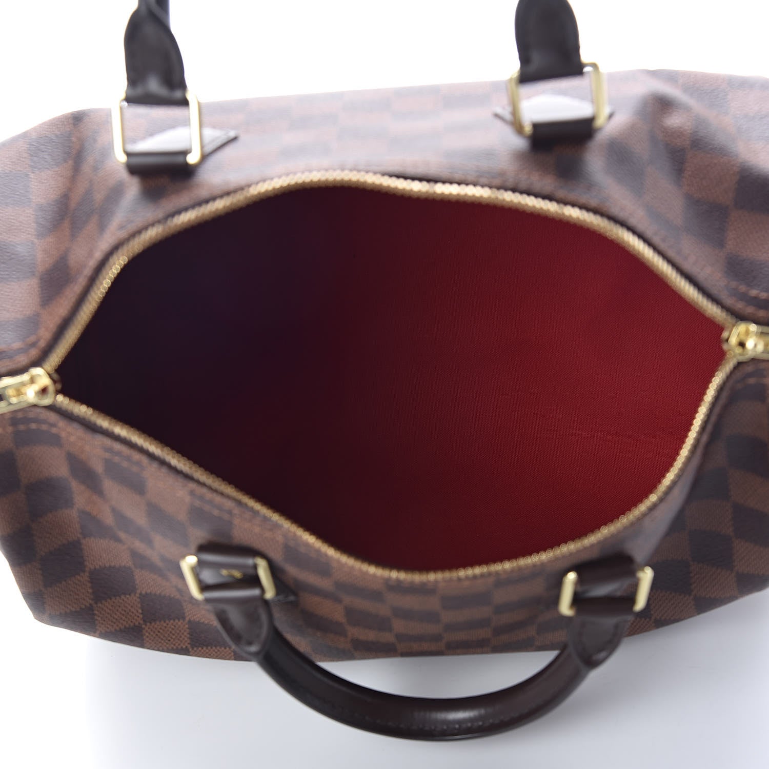 Louis Vuitton Damier Ebene Speedy Bandouliere 30 5 of 9