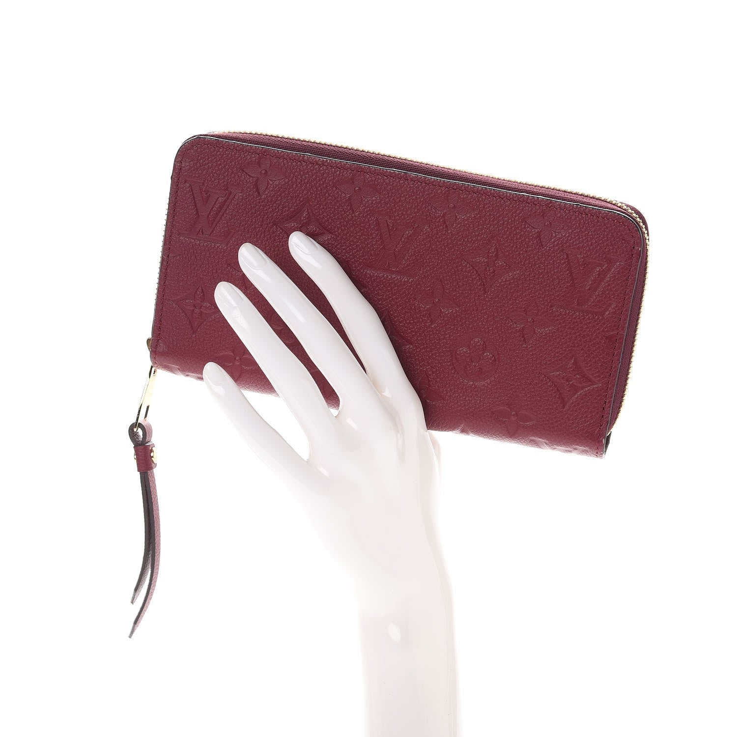 Louis Vuitton Empreinte Zippy Wallet Raisin 2 of 8
