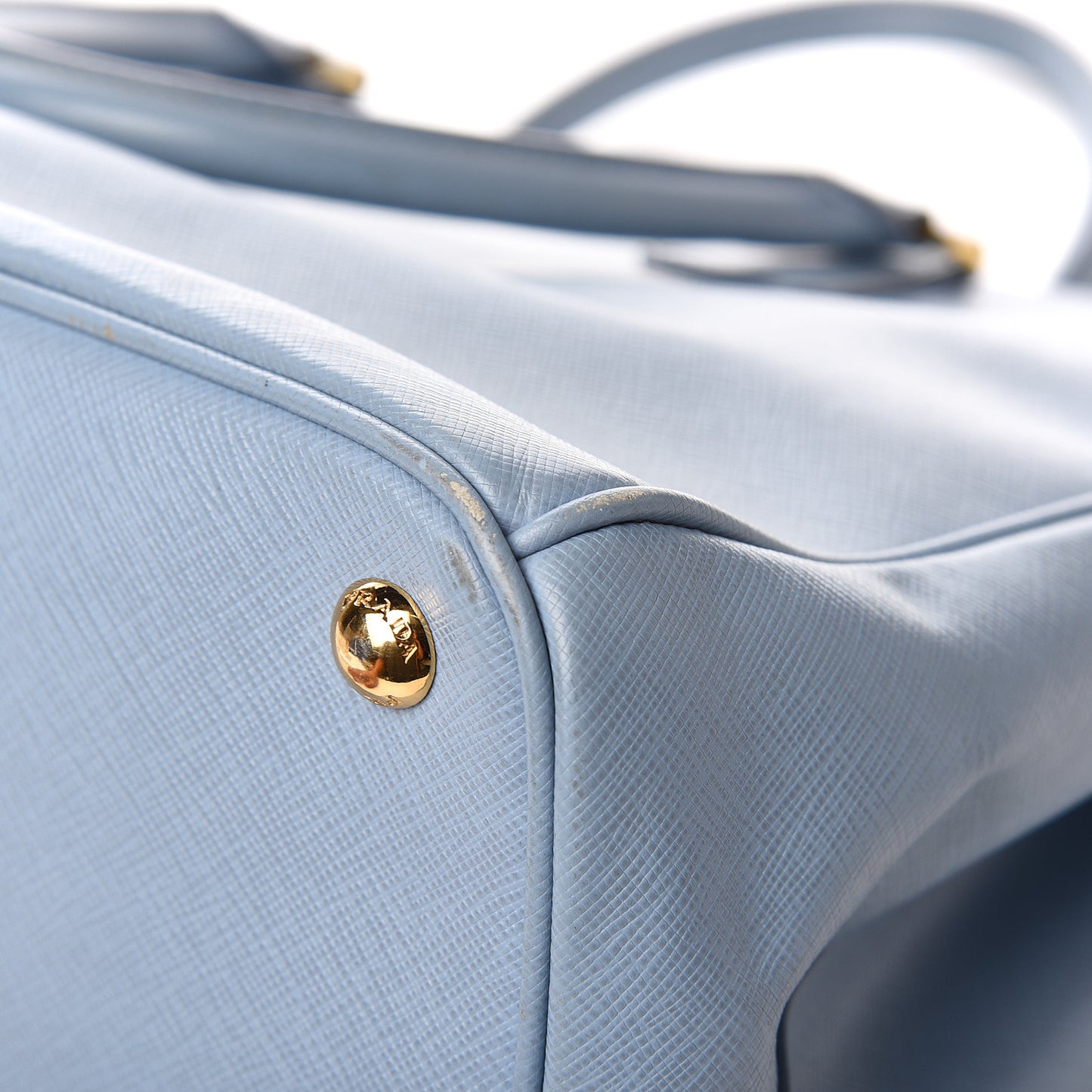 Saffiano Medium Galleria Double Zip Tote Aviazione
