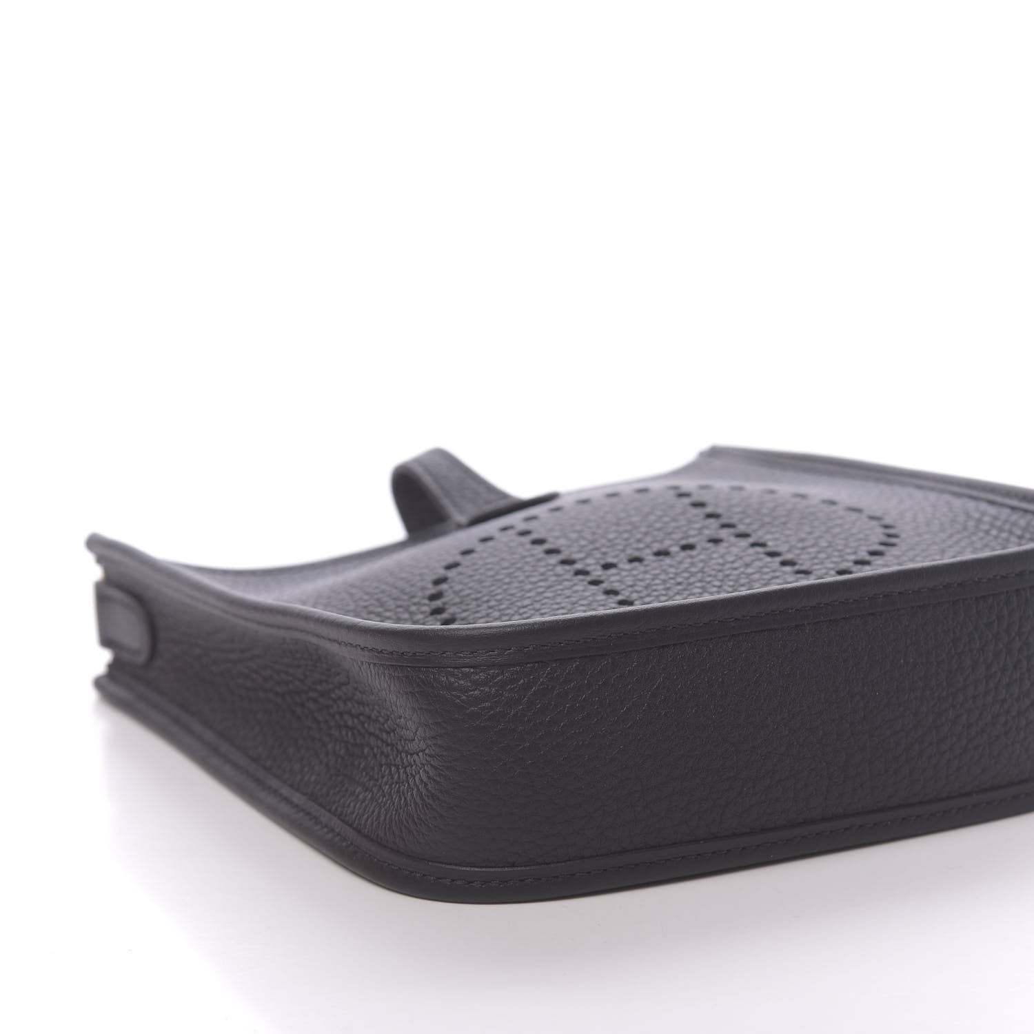 Hermes Taurillon Clemence Evelyne TPM Black 8 of 11
