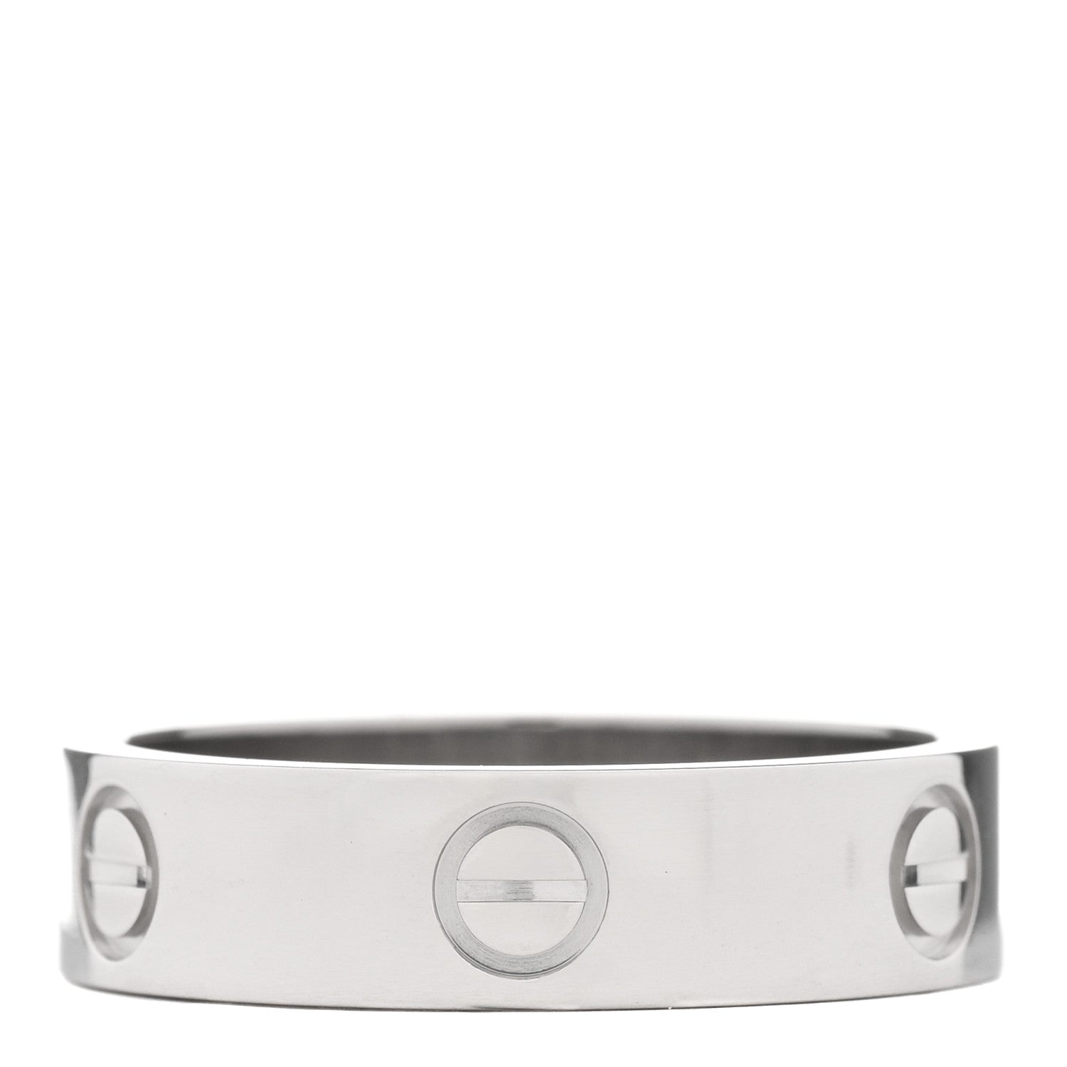 Cartier Platinum 5.5mm LOVE Ring 59 8.75 3 of 5