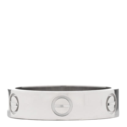 Cartier Platinum 5.5mm LOVE Ring 59 8.75 3 of 5