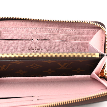Louis Vuitton Monogram Clemence Wallet Rose Ballerine 5 of 7