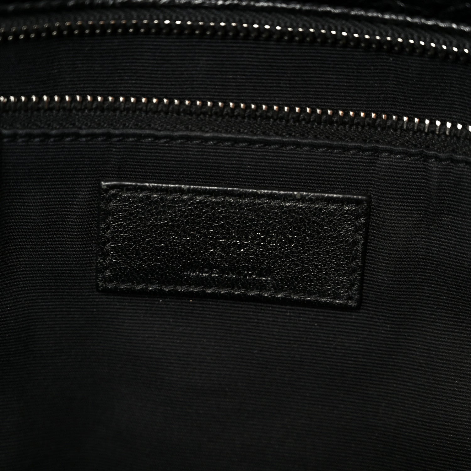 Saint Laurent Crinkled Calfskin Matelasse Monogram Large Niki Chain Satchel Black 6 of 11