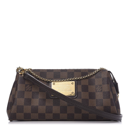 Louis Vuitton Damier Ebene Eva Clutch 1 of 10
