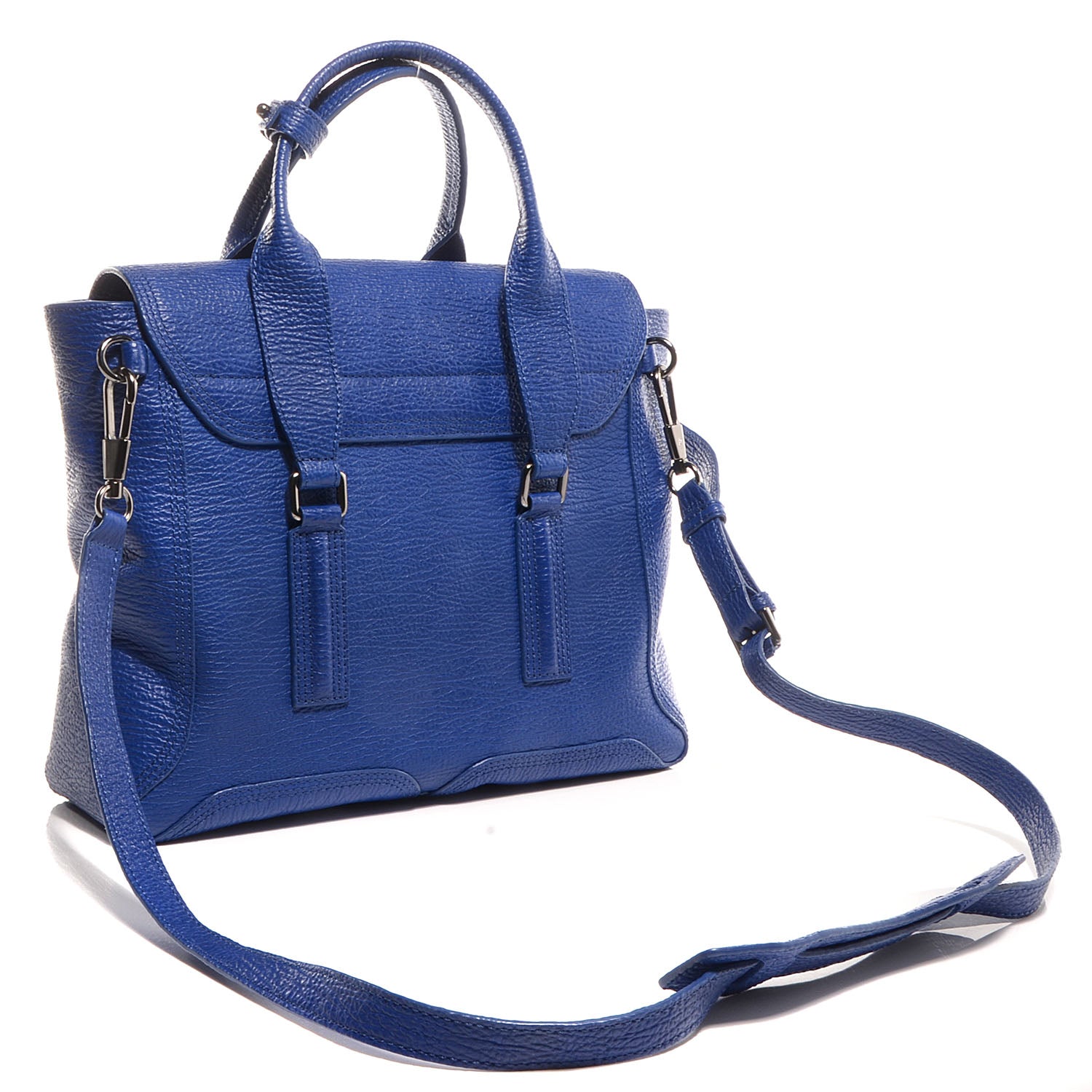 3.1 Phillip Lim 3.1 Medium Pashli Satchel Cobalt Blue 5 of 12