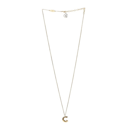 Louis Vuitton LV And Me Letter C Necklace Gold 3 of 9