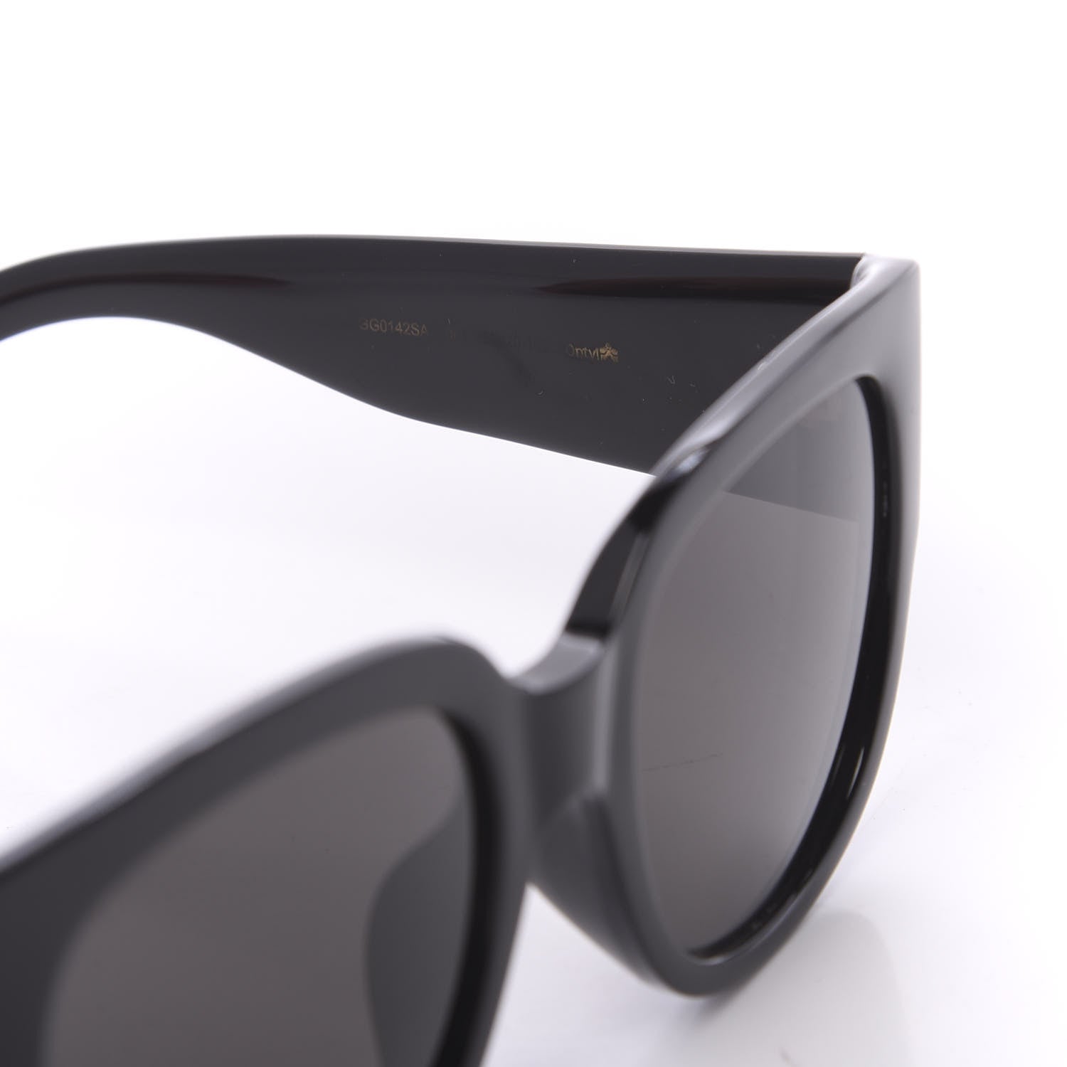 Gucci Acetate Square Frame Sunglasses GG0141S Black 5 of 7