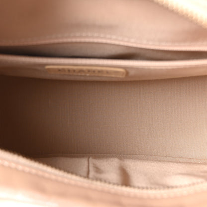 Chanel Iridescent Aged Calfskin Quilted Medium Gabrielle Hobo Light Pink 4 of 9