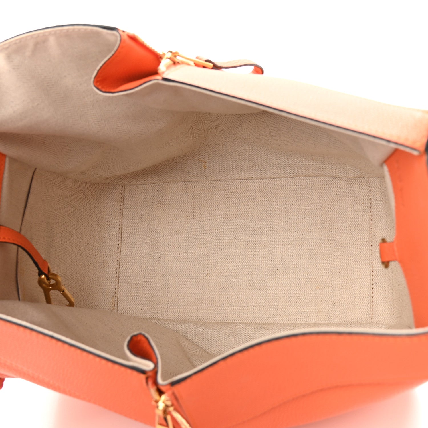 Loewe Grained Calfskin Small Hammock Shoulder Bag Apricot Orange 5 of 12