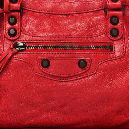 Balenciaga Agneau Classic Hardware S City Rouge Cardinal 9 of 11