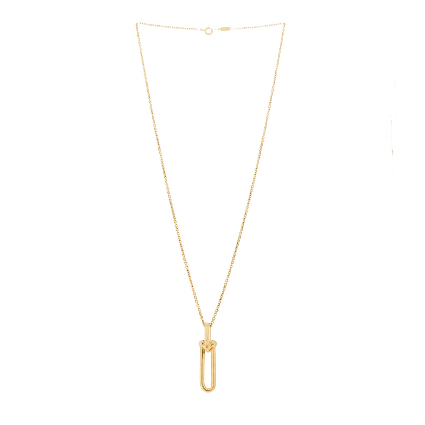 18K Yellow Gold HardWear Link Pendant Necklace