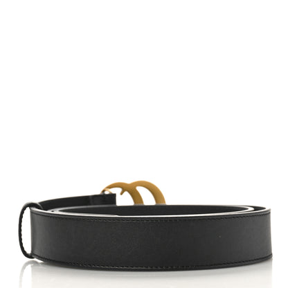 Gucci Moon Calfskin Double G 30mm Belt 90 36 Black 2 of 4