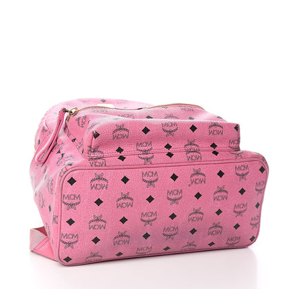 MCM Visetos Medium Sprinkle Stud Stark Backpack Pink 4 of 21
