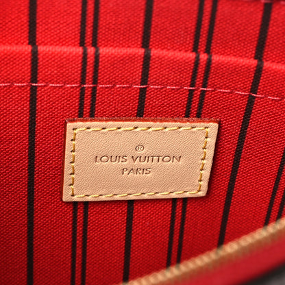 Louis Vuitton Monogram Neverfull MM GM Pochette Cherry 6 of 8