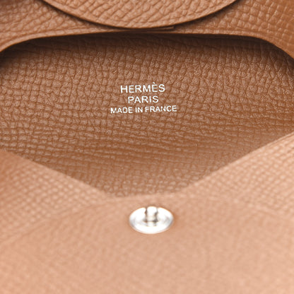 Hermes Epsom Bastia Coin Purse Gold 6 of 8