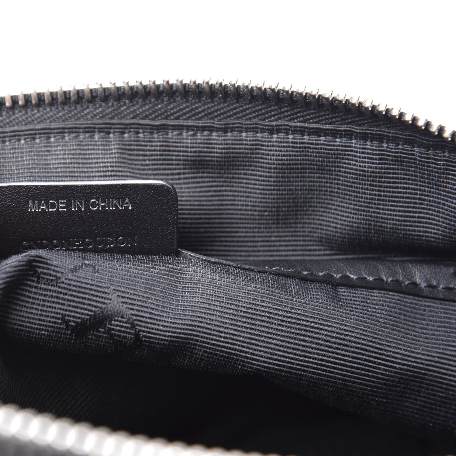 Burberry Nylon Pallas Head Zip Pouch Black 8 of 9