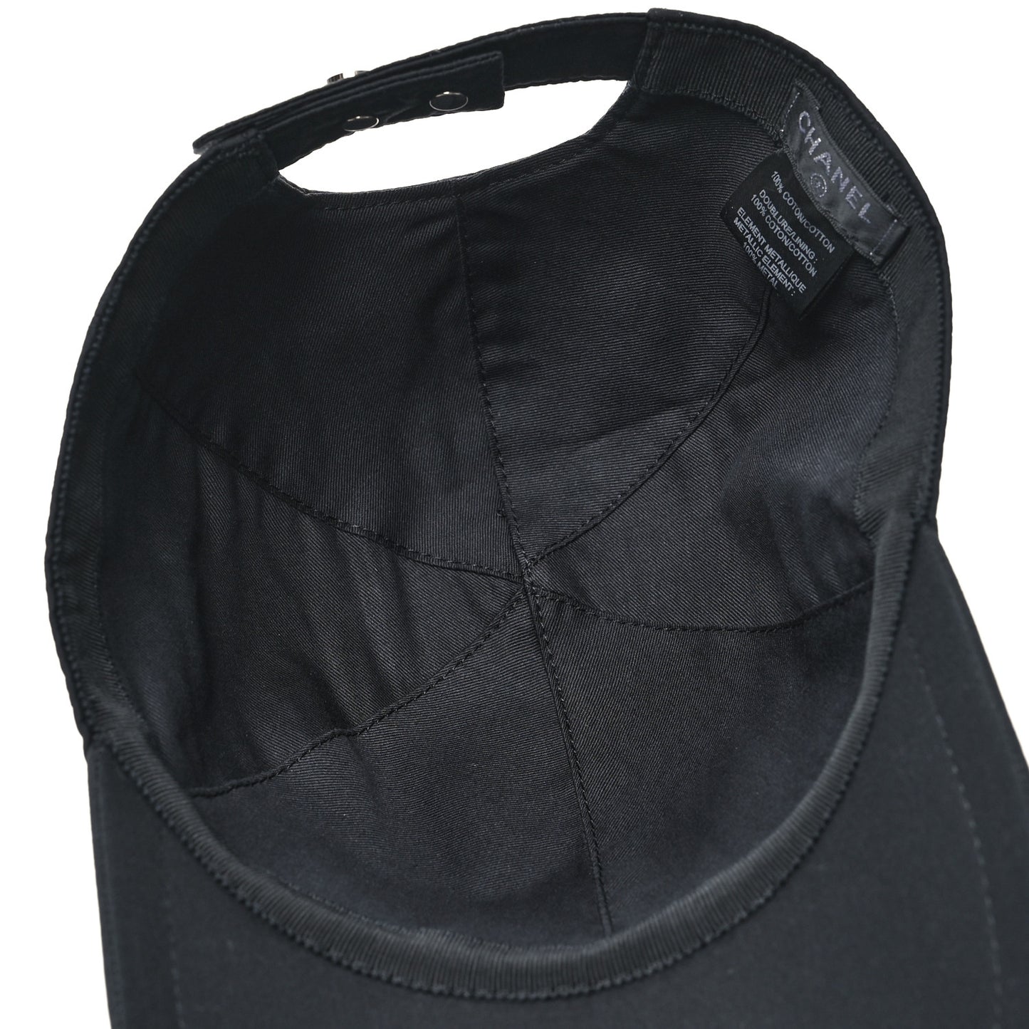 Cotton CC Cap Hat Black