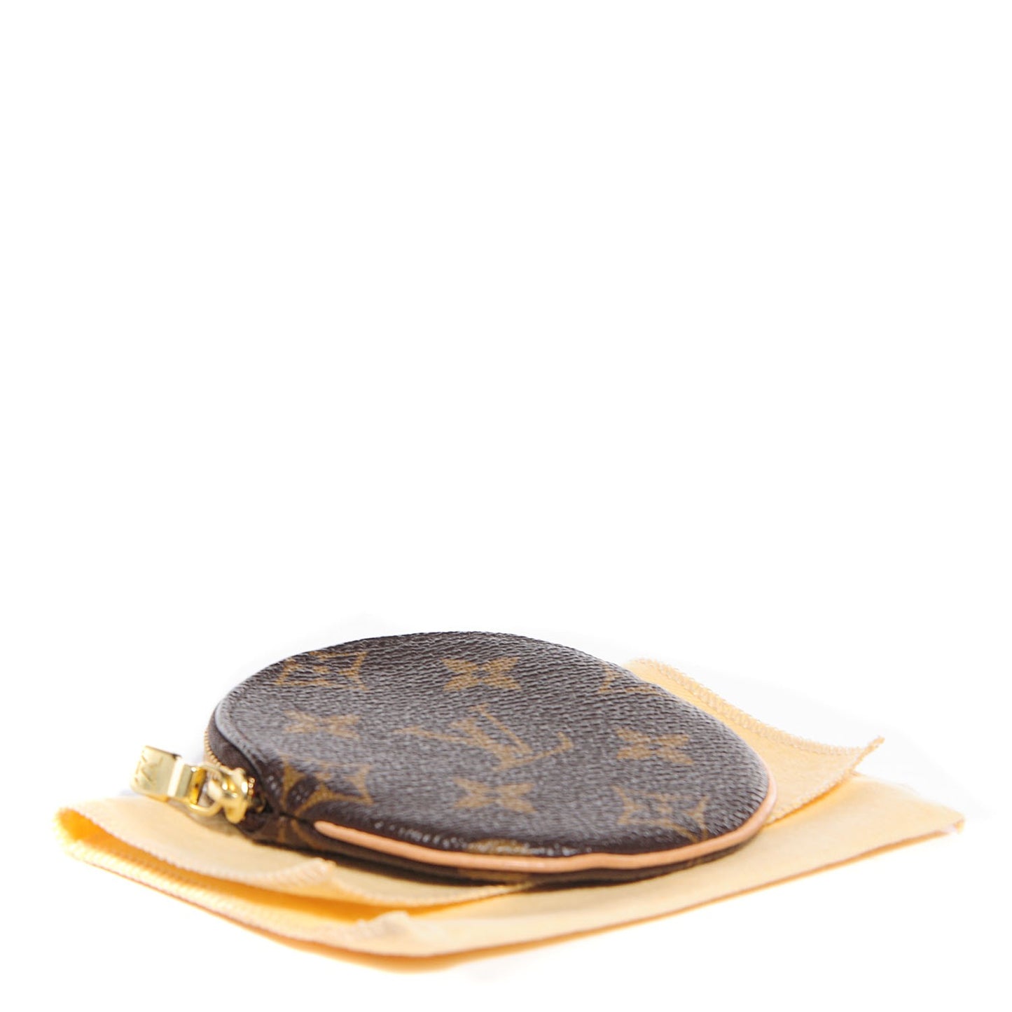 Monogram Round Coin Purse