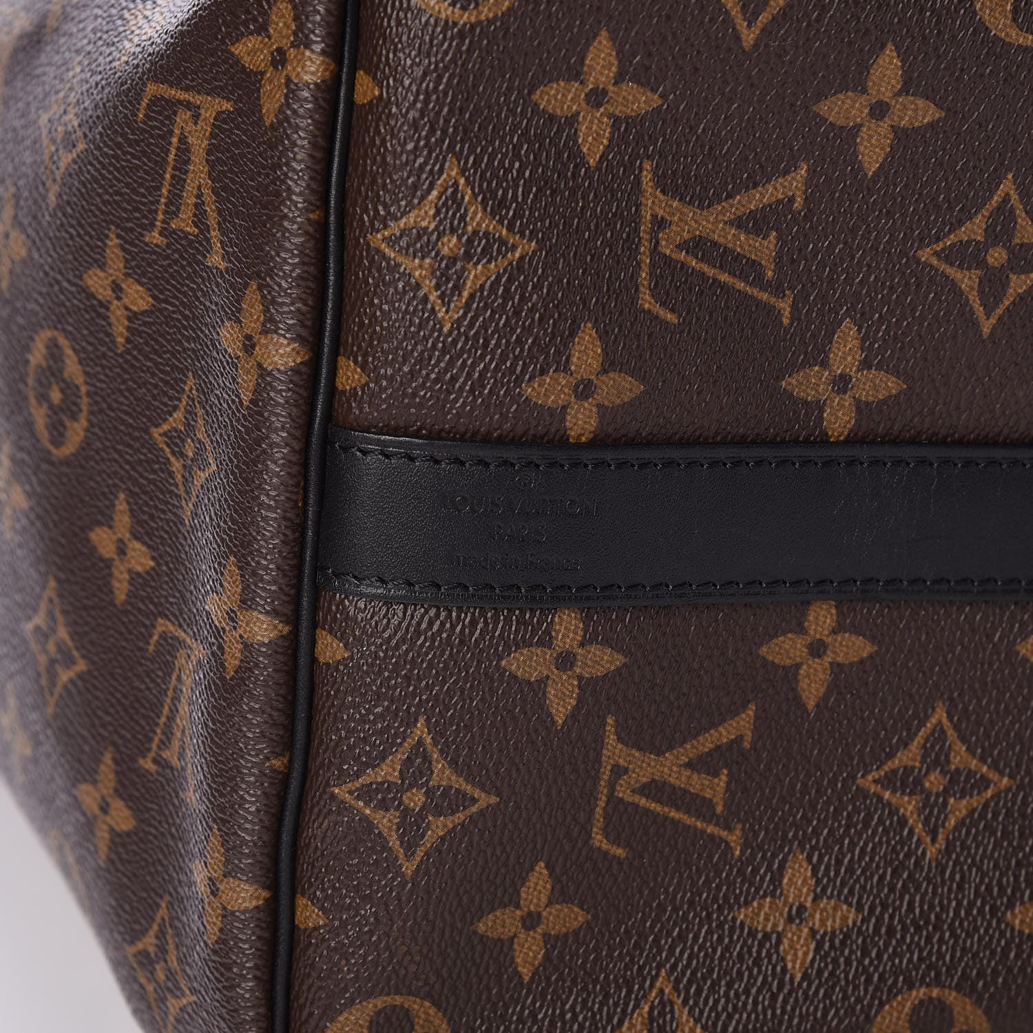 Louis Vuitton Monogram Macassar Keepall Bandouliere 45 9 of 9