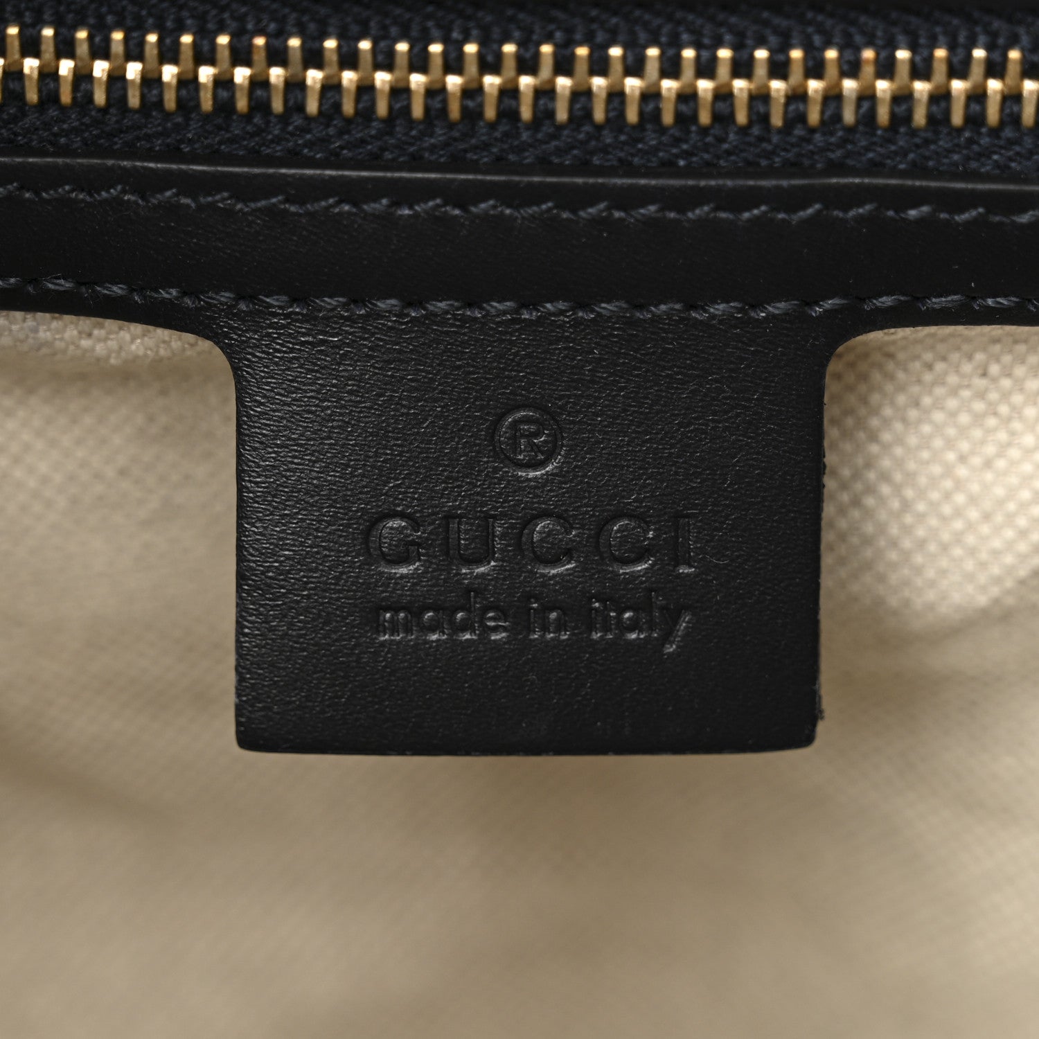 Gucci Monogram Selleria Calfskin Vintage Web Medium Boston Beige Blue 14 of 31