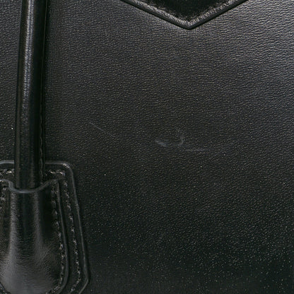 Givenchy Box Calfskin Mini Lock Antigona Shoulder Bag Black 11 of 11