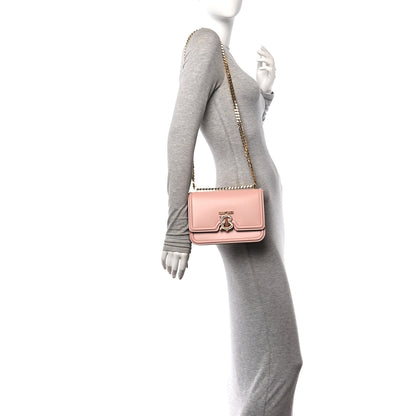 Burberry Calfskin Crystal Mini TB Bag Dusky Dusky Pink 2 of 13