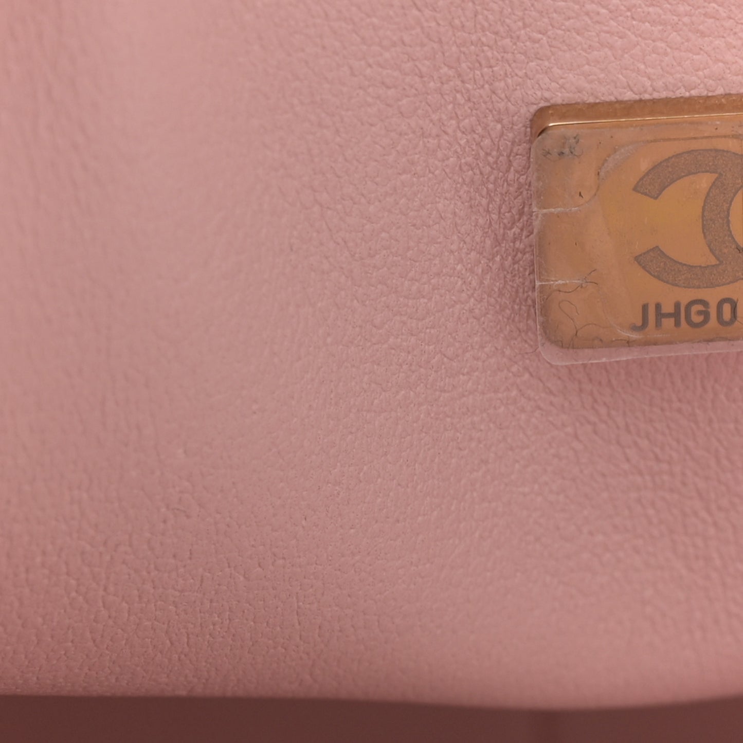 Caviar Quilted Jumbo Double Flap Light Pink