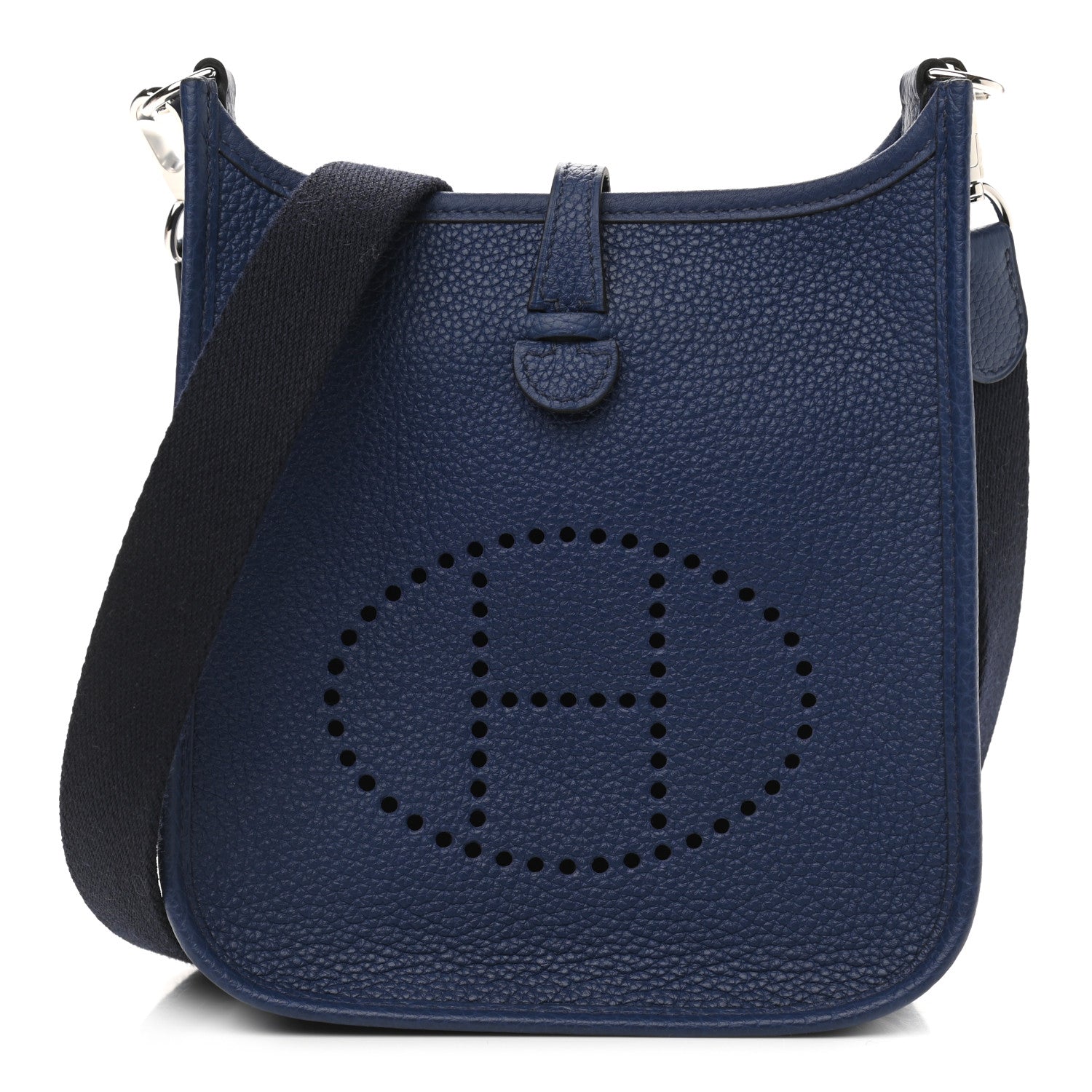 Hermes Taurillon Maurice Amazone Evelyne TPM Bleu Saphir Blue Indigo 1 of 11