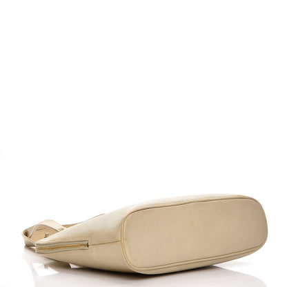 Chanel Caviar CC Shoulder Bag Light Beige 4 of 17