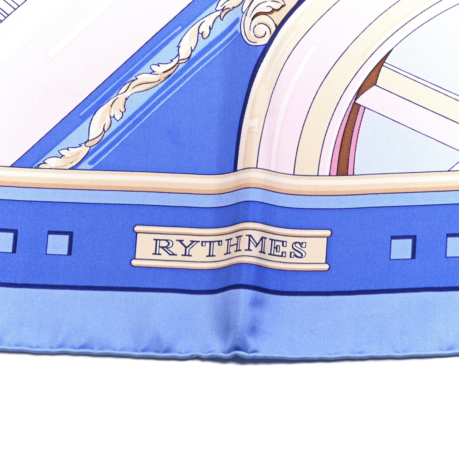 Hermes Silk Rythmes Scarf 90 3 of 5