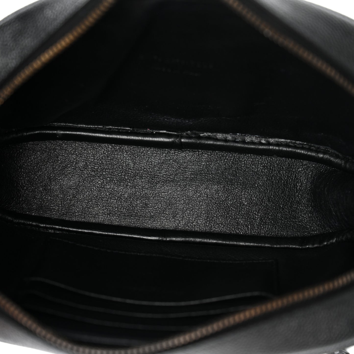 Grain De Poudre Matelasse Monochrome Monogram Mini Lou Camera Bag Black