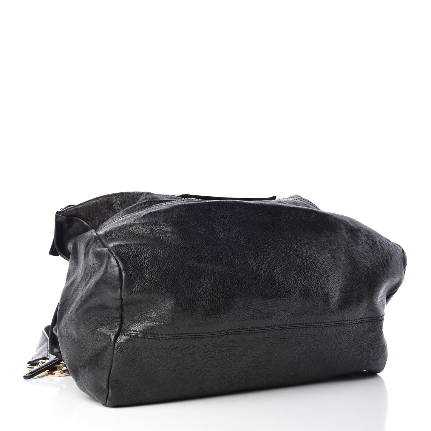 Sugar Goatskin Large Pandora Black