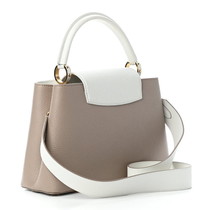 Louis Vuitton Taurillon Artycapucines Henry Taylor MM Snow 3 of 9