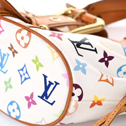 Louis Vuitton Monogram Multicolor Theda GM White 8 of 32