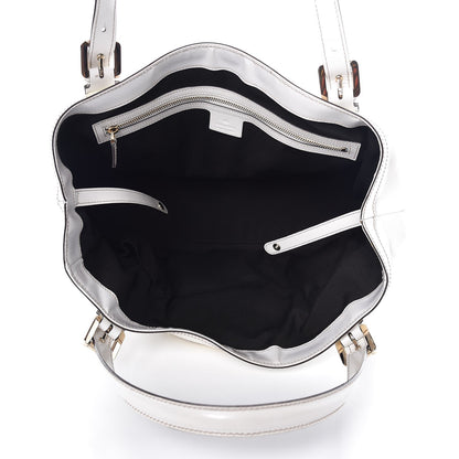 Gucci Dialux Medium Britt Tote Off White 5 of 15