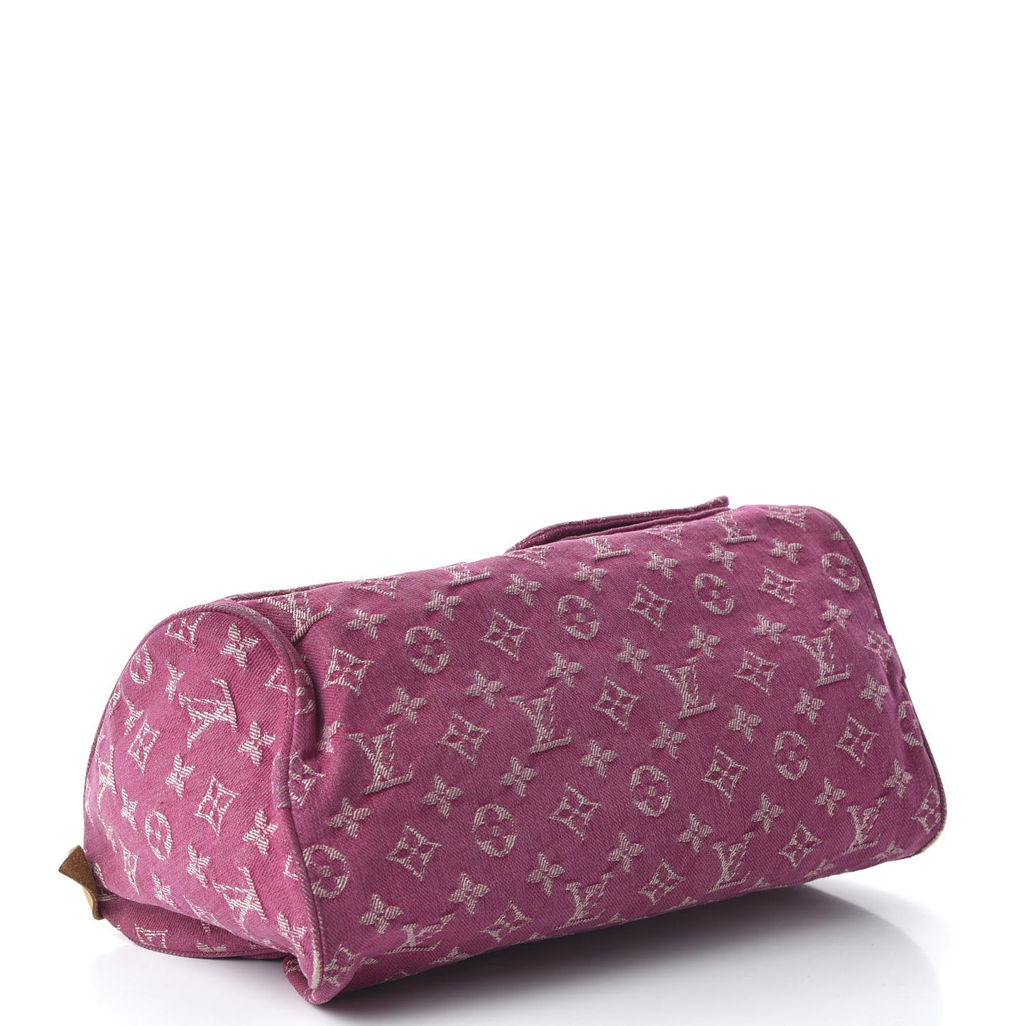 Monogram Denim Neo Speedy Fuchsia