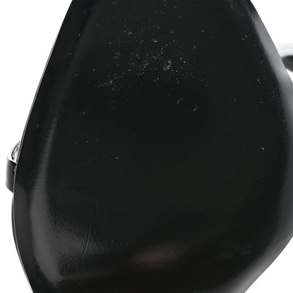 Saint Laurent Patent Calfskin Opyum 110 Sandals 40 Black 8 of 11